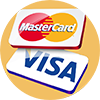 Оплата возможна: VISA, MasterCard